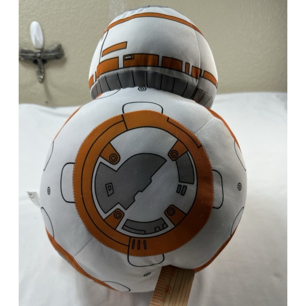 Star Wars BB8 Plush Toy Disney Lucasfilm Droid Character Plushie White 14 Inch